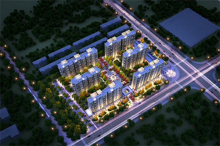 青都国际花园四楼155平三室精装带储藏室车位120万可按揭